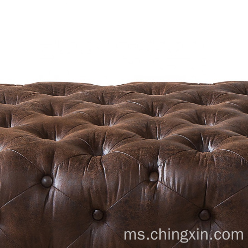 Perabot ruang tamu Chesterfield Ottoman